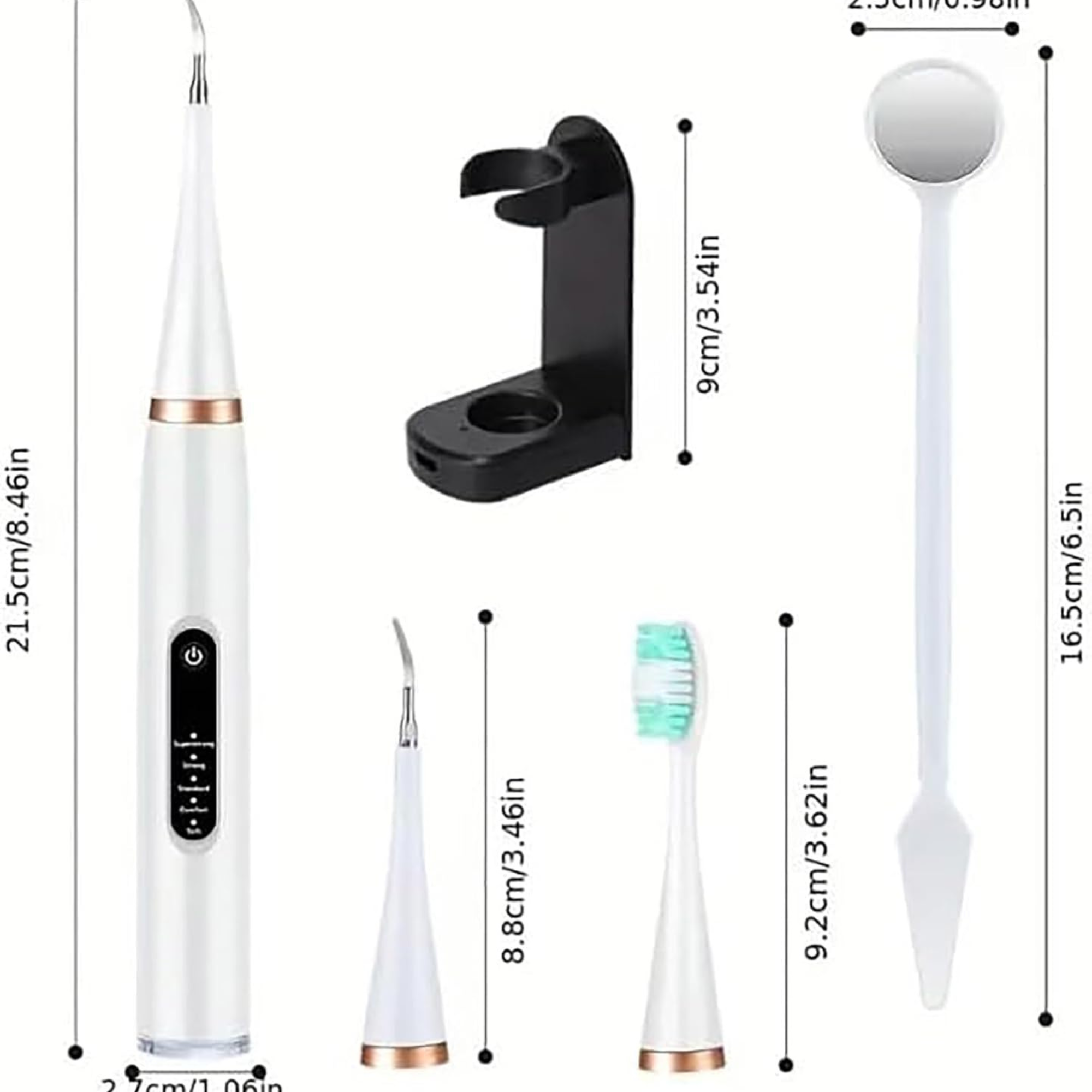 An Electric Toothbrush And Cleaner Set for human and pets