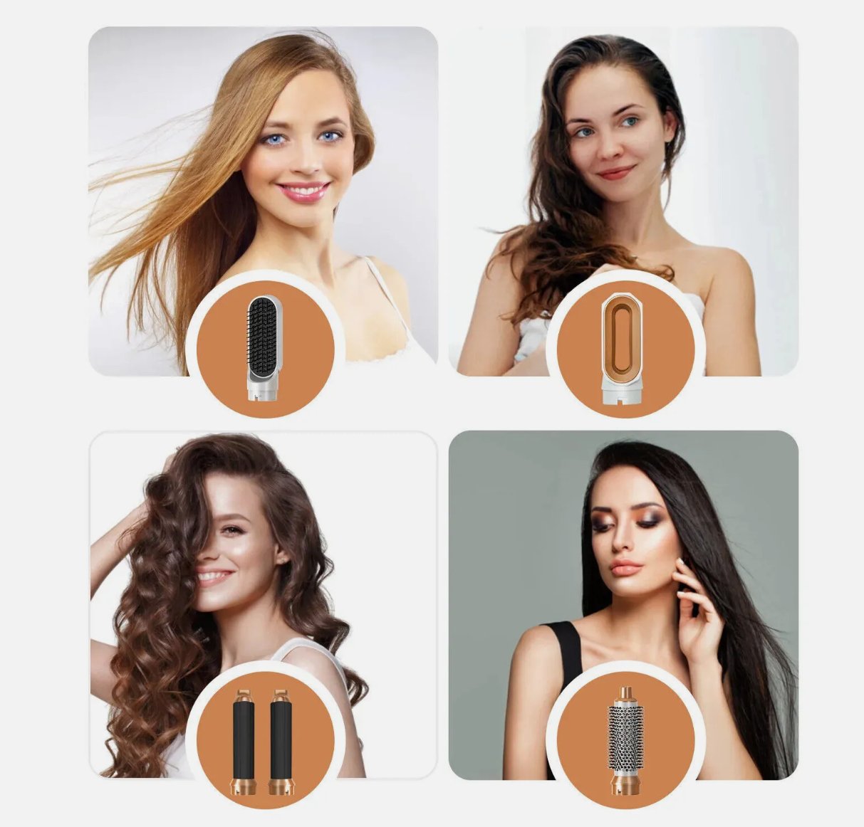 Hair Brush 5-in-1