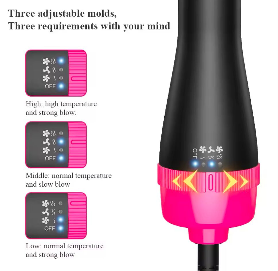 Hair Brush 5-in-1