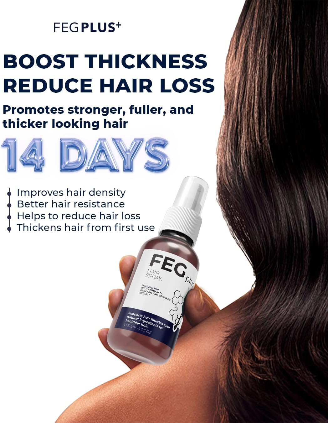FEG Organic Hair Growth Treatment Oil